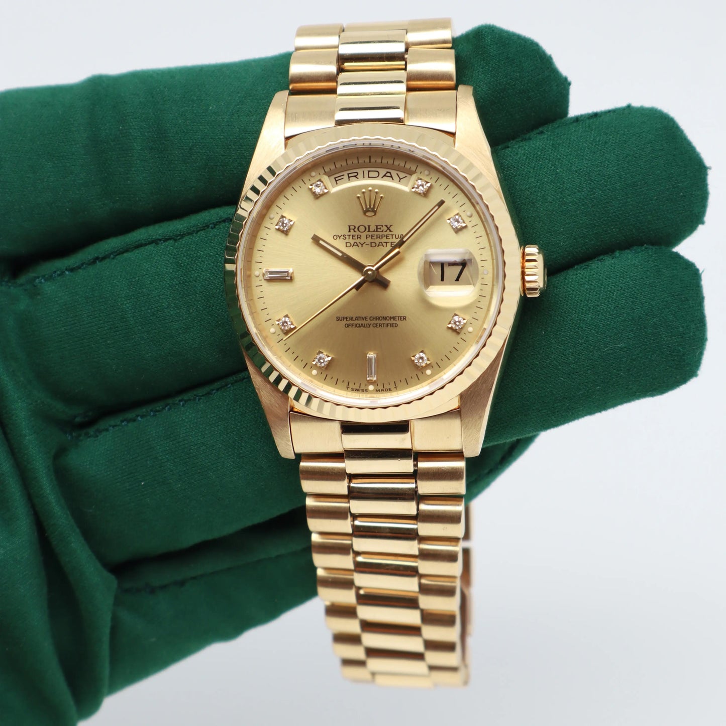 3rd image of Rolex Rolex President 18238 Wristwatch, PreOwned condition