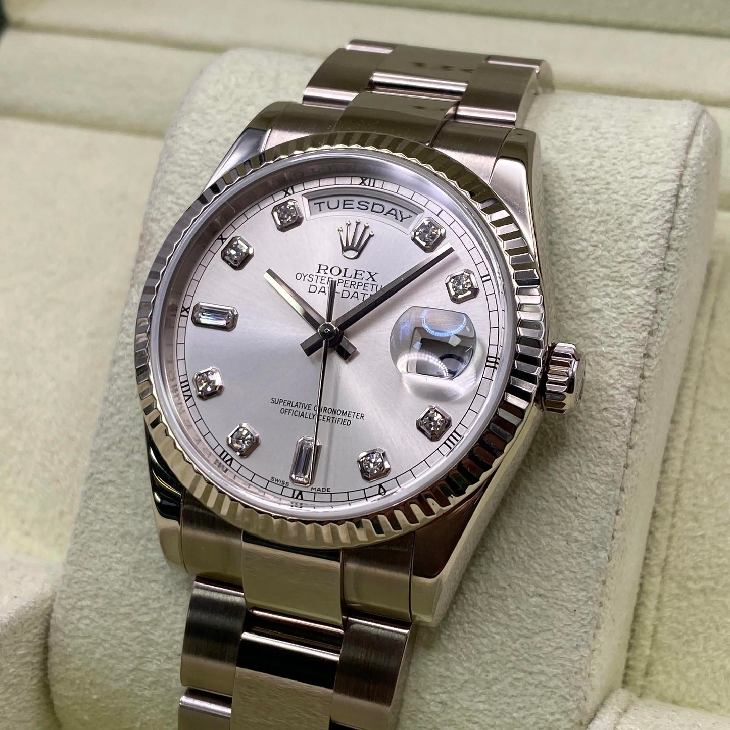 4th image of Rolex Rolex Day-Date 118239 Wristwatch, PreOwned condition