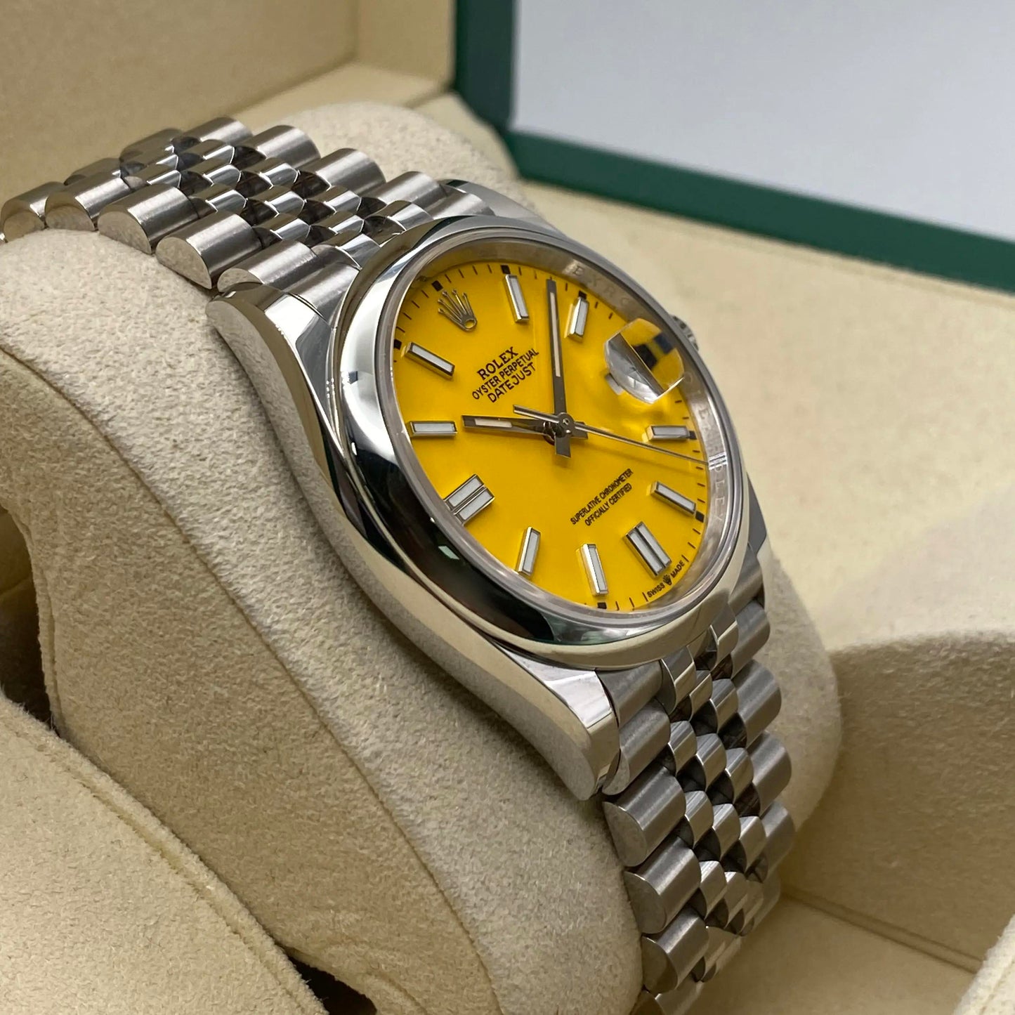 4th image of Rolex Rolex Datejust 126200 Wristwatch, PreOwned condition