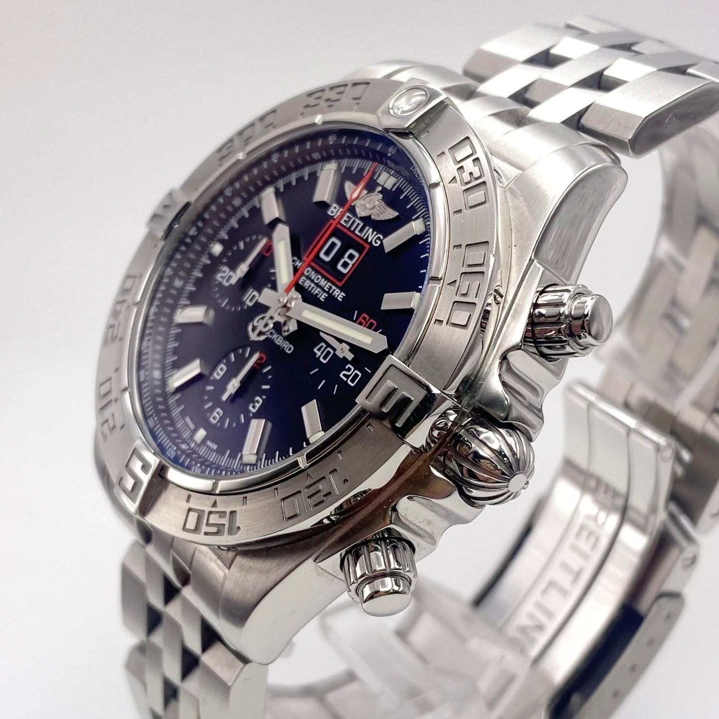 4th image of Breitling Breitling Chronomat Blackbird Wristwatch, PreOwned condition