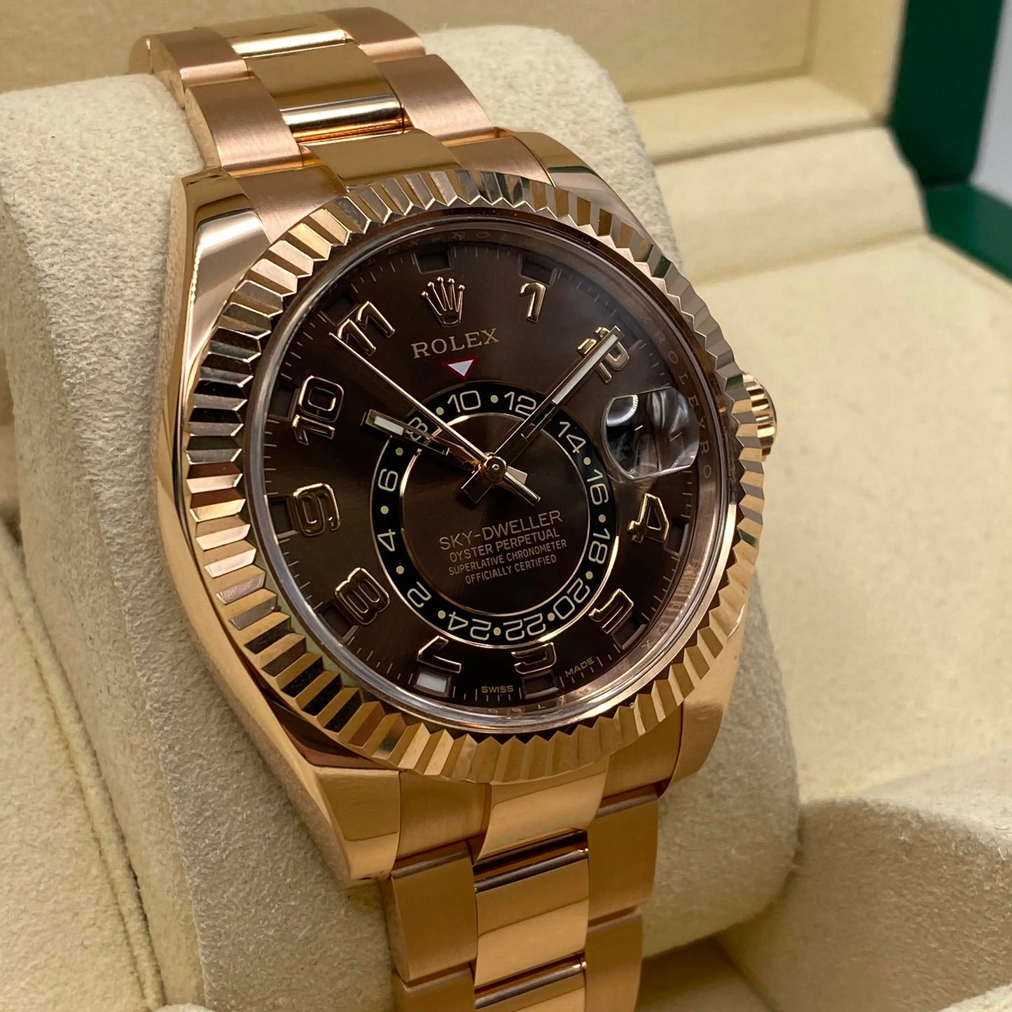4th image of Rolex Rolex Sky-Dweller 326935 Wristwatch, PreOwned condition