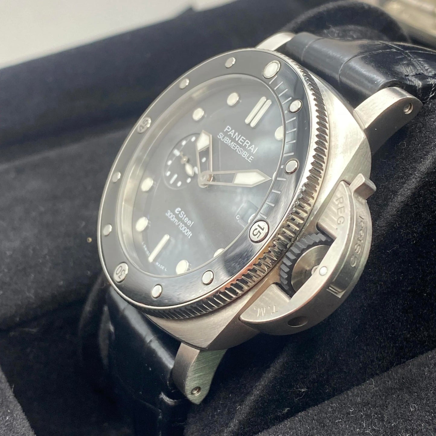 4th image of Panerai Panerai Submersible QuarantaQuattro Wristwatch, PreOwned condition