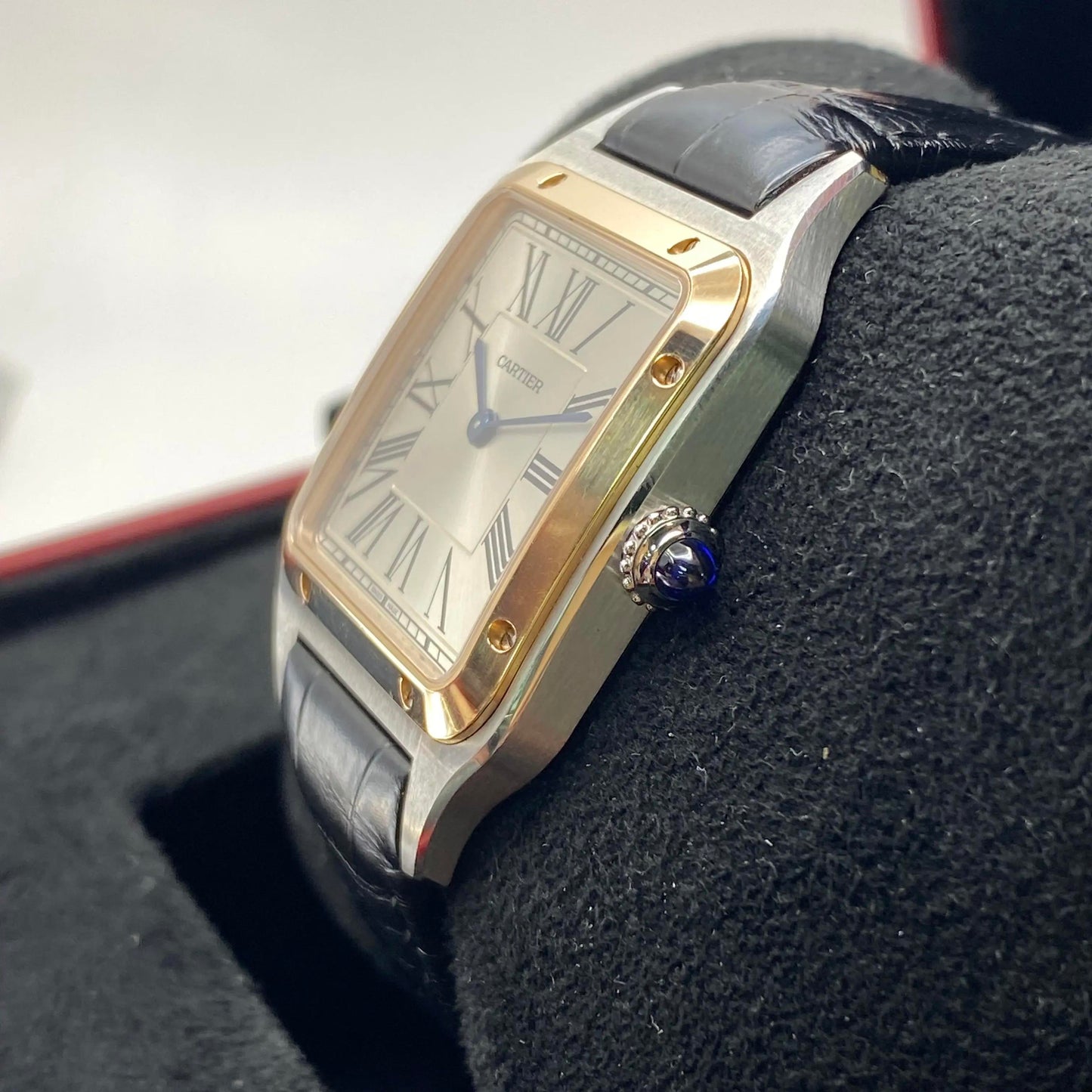4th image of Cartier Cartier Santos Wristwatch, PreOwned condition