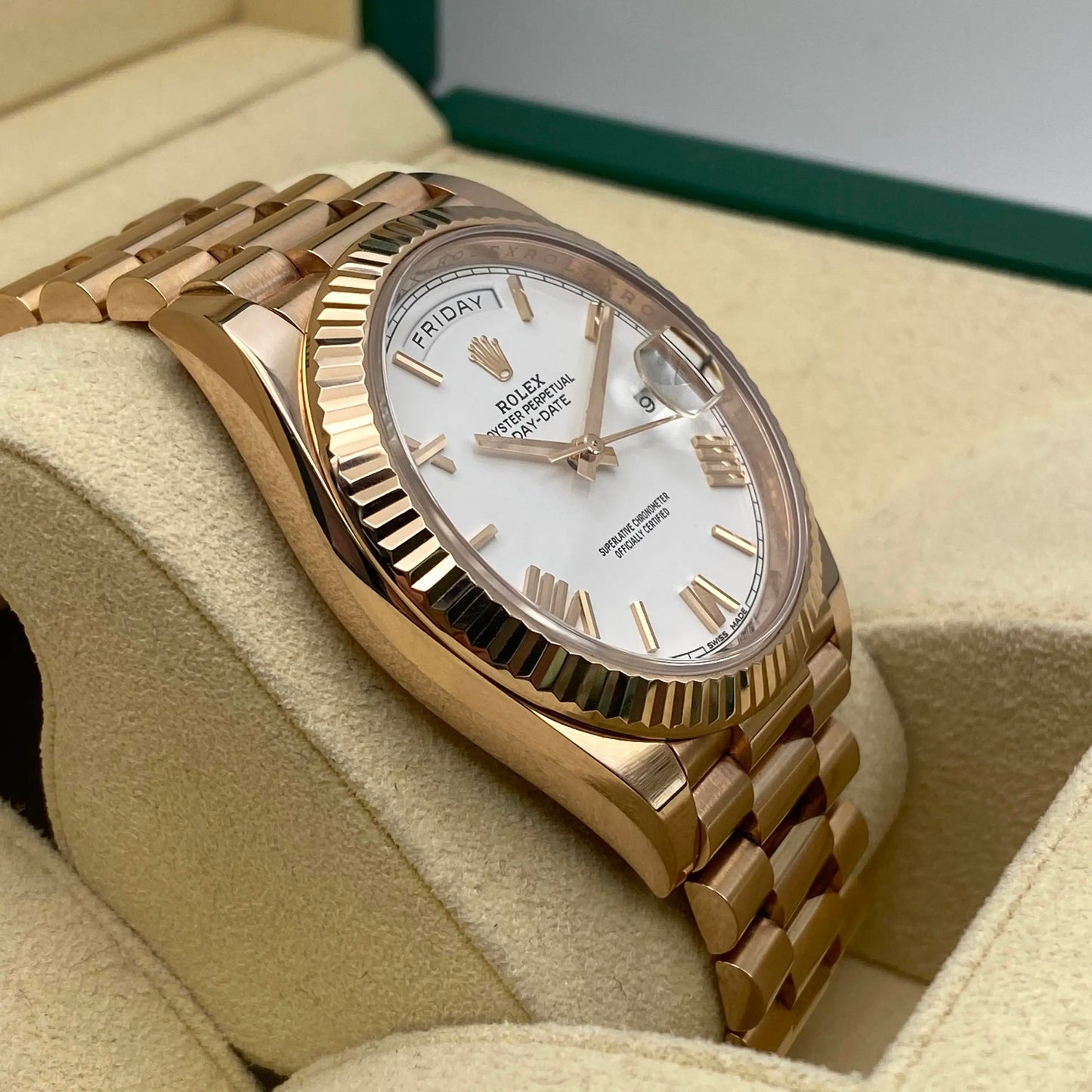 4th image of Rolex Rolex Day-Date 228235 Wristwatch, Unworn condition
