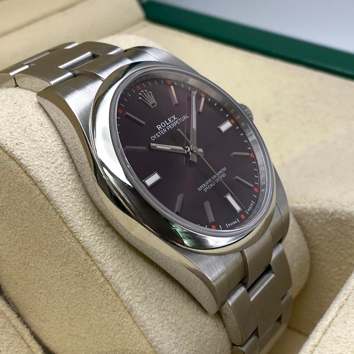 4th image of Rolex Rolex Oyster Perpetual 114300 Wristwatch, PreOwned condition