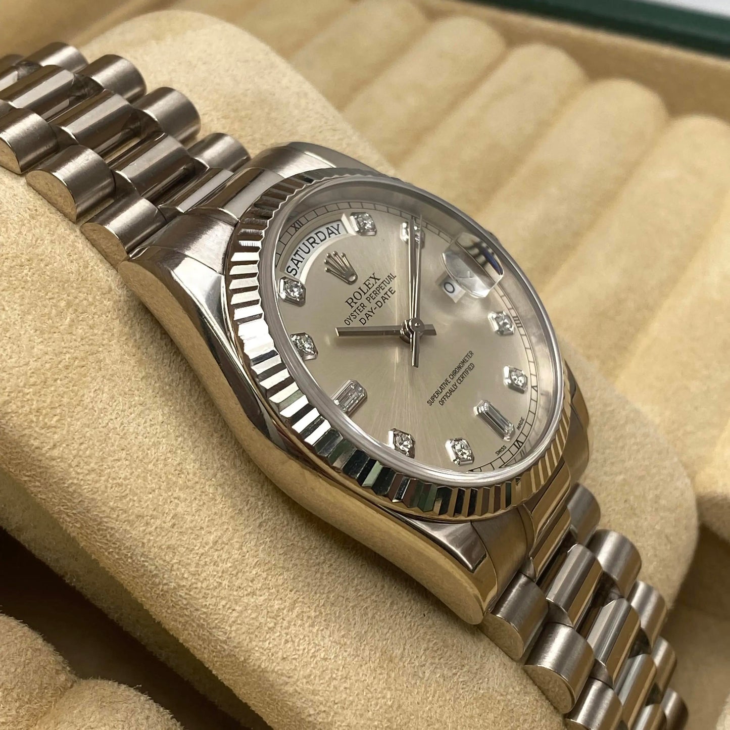 4th image of Rolex Rolex Day-Date 118239 Wristwatch, PreOwned condition