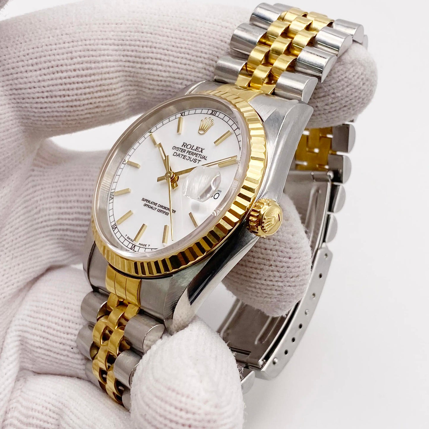 4th image of Rolex Rolex Datejust 16233 Wristwatch, PreOwned condition