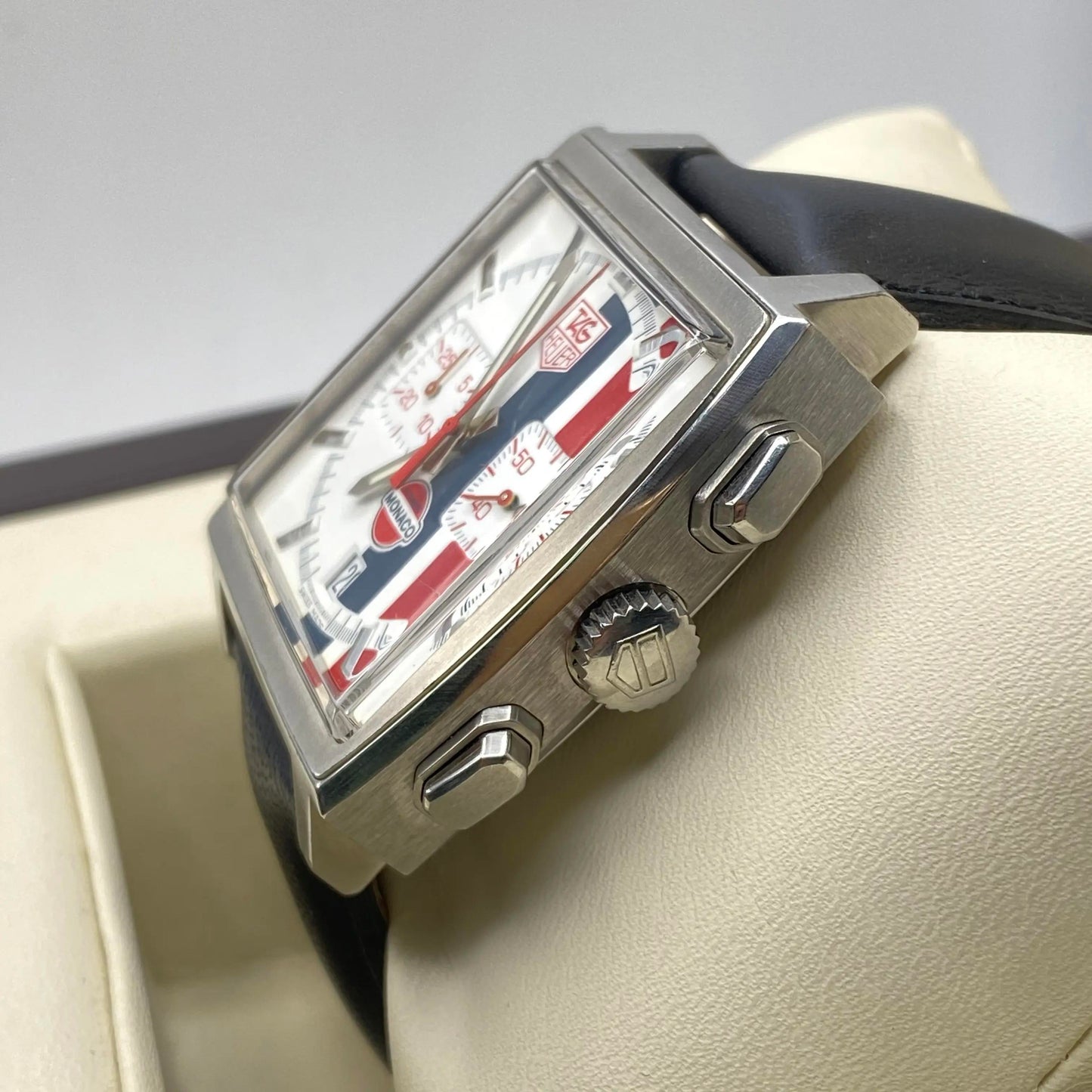 4th image of TAG Heuer TAG Heuer Monaco Wristwatch, PreOwned condition