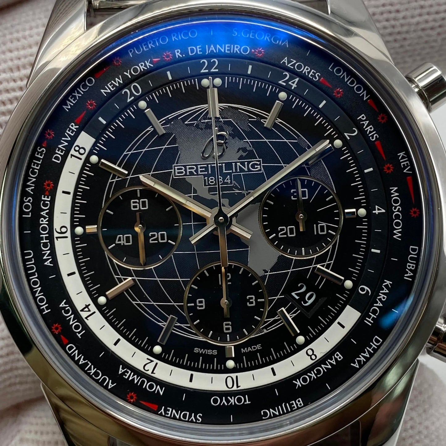 4th image of Breitling Breitling Transocean Wristwatch, PreOwned condition
