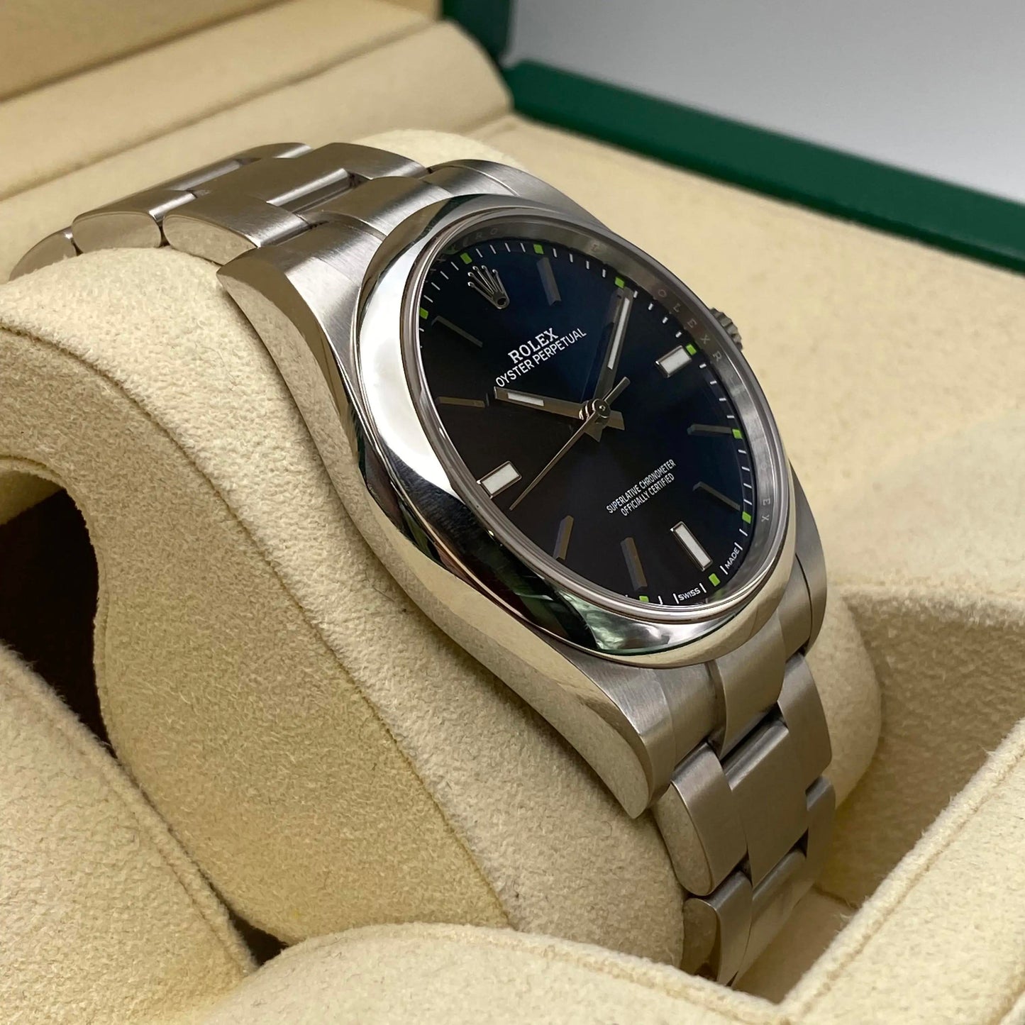 4th image of Rolex Rolex Oyster Perpetual 114300 Wristwatch, PreOwned condition