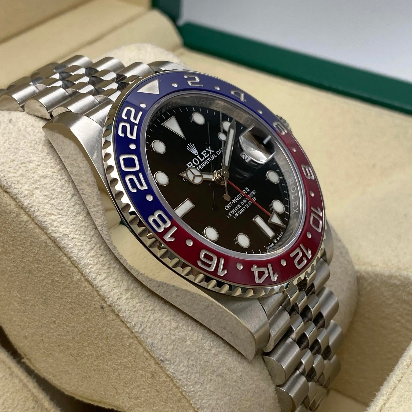 4th image of Rolex Rolex GMT-Master II 126710BLRO Wristwatch, PreOwned condition