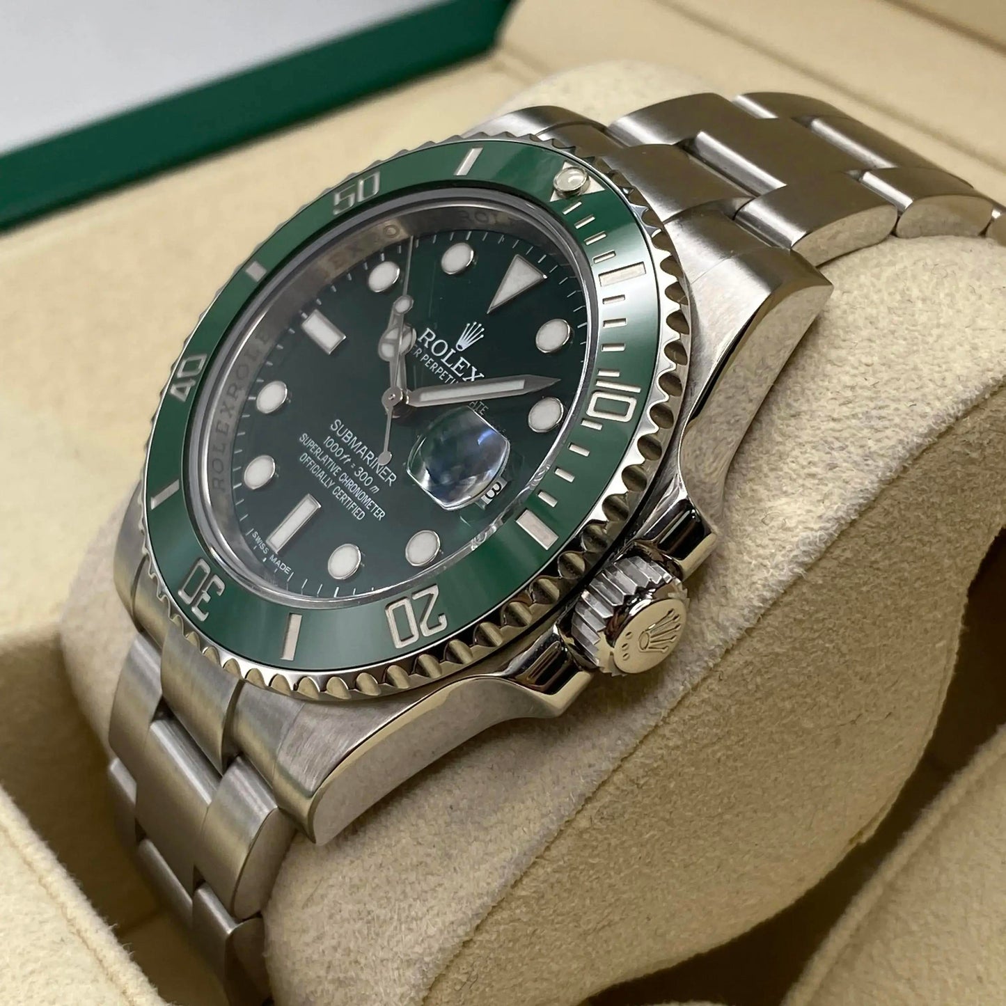 4th image of Rolex Rolex Submariner 116610LV Wristwatch, PreOwned condition