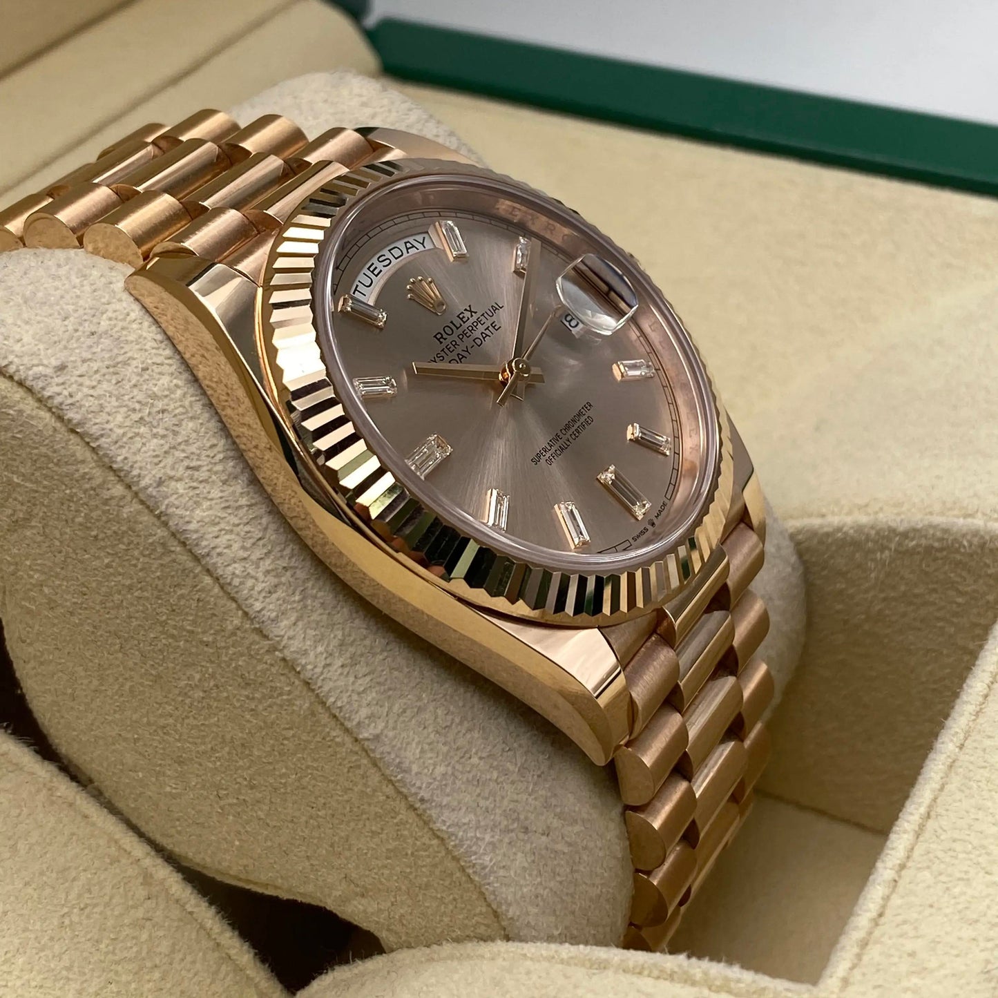 4th image of Rolex Rolex Day-Date 228235 Wristwatch, PreOwned condition