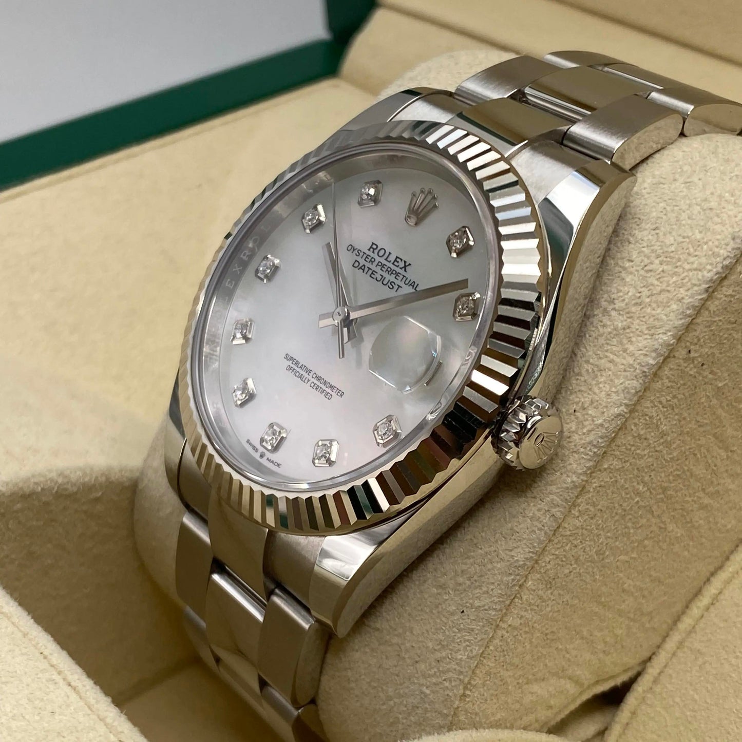 4th image of Rolex Rolex Datejust 126334 Wristwatch, PreOwned condition