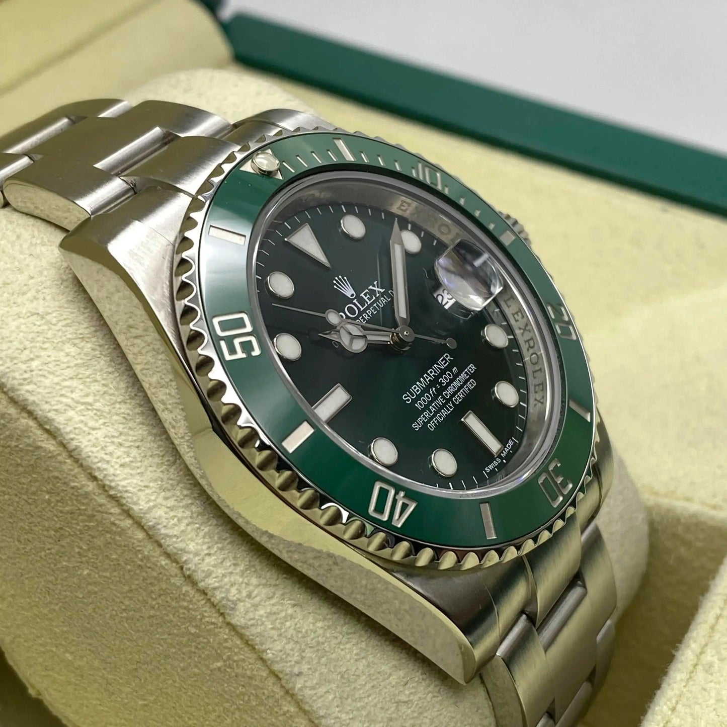 4th image of Rolex Rolex Submariner 116610LV Wristwatch, PreOwned condition