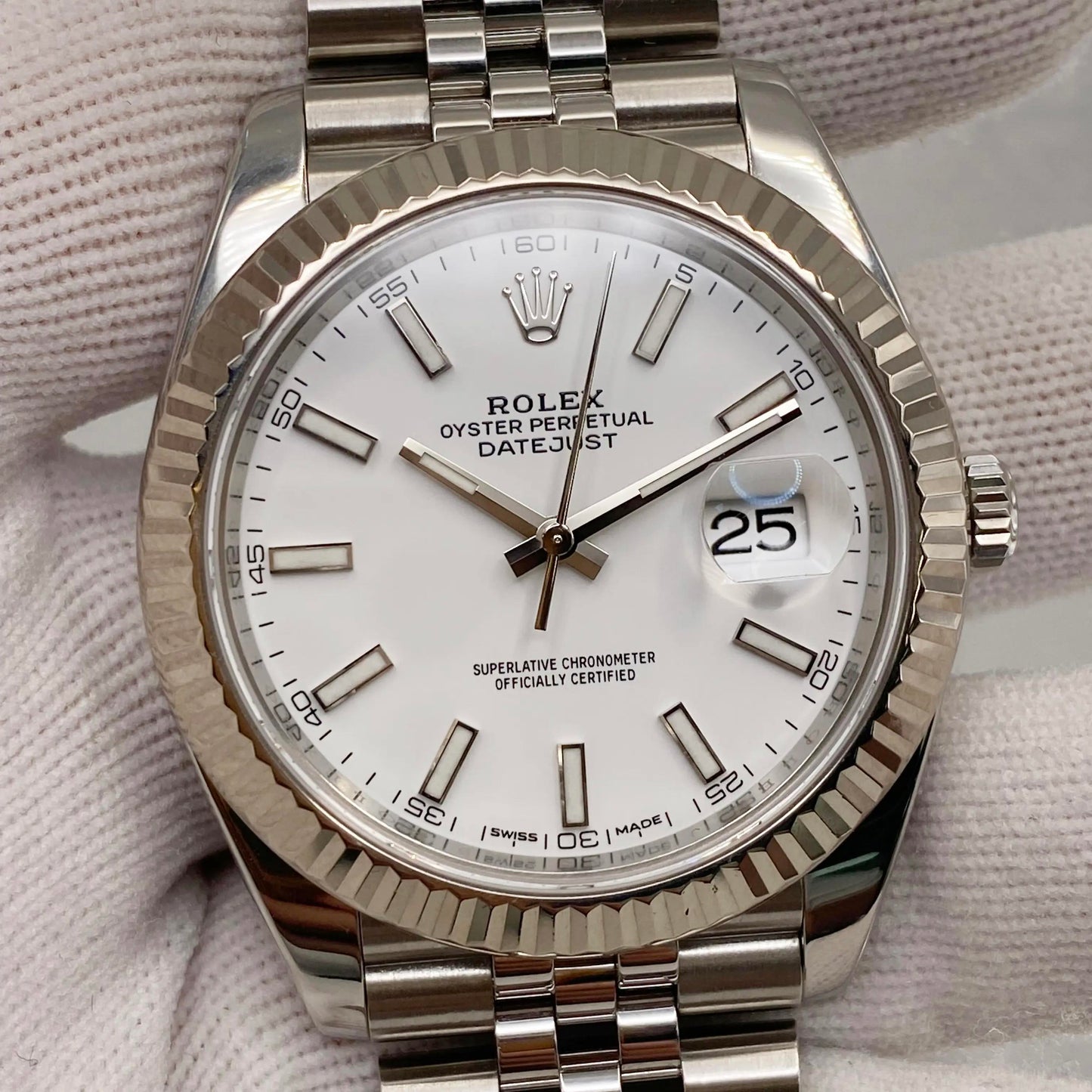 4th image of Rolex Rolex Datejust 126334 Wristwatch, PreOwned condition