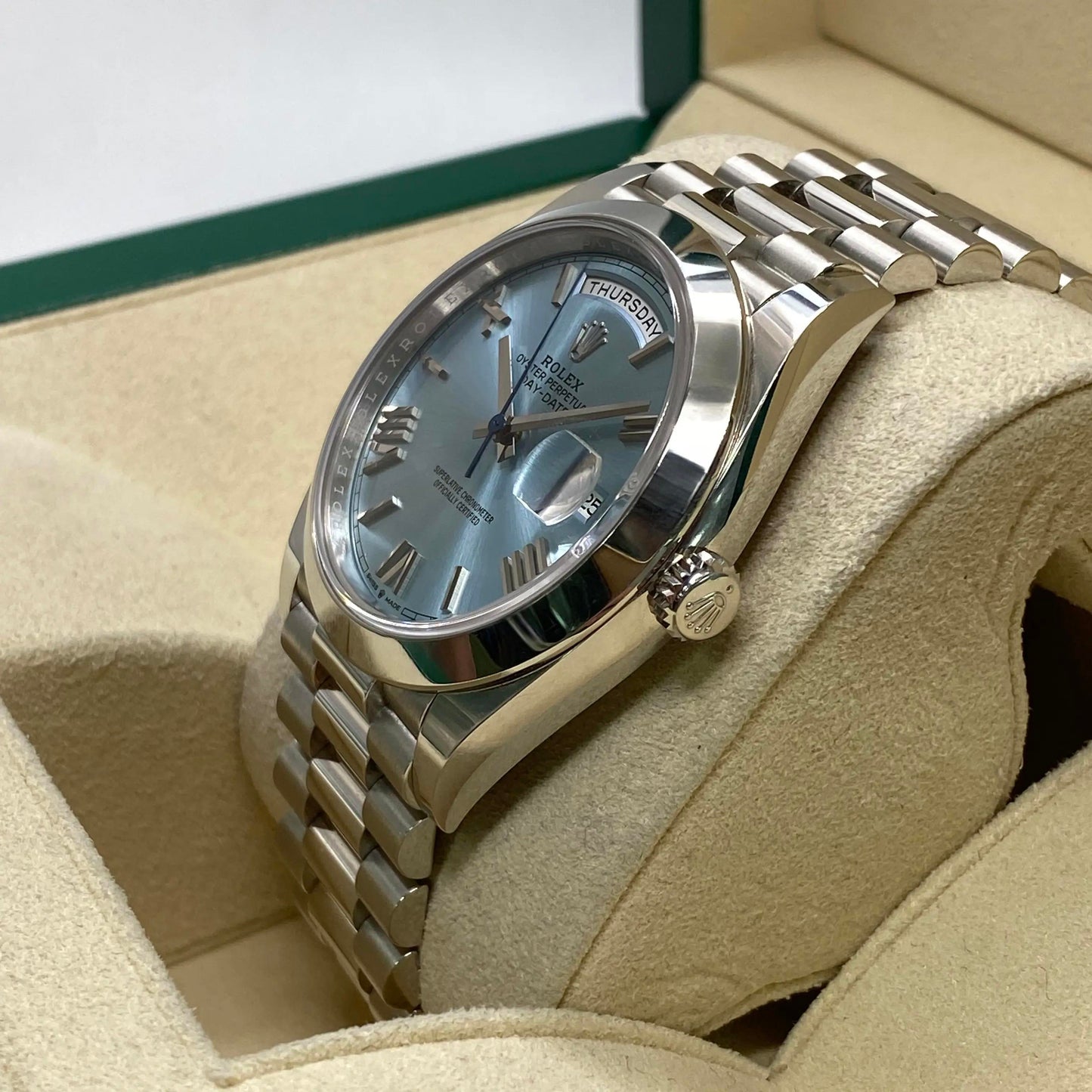 4th image of Rolex Rolex Day-Date 228206 Wristwatch, PreOwned condition