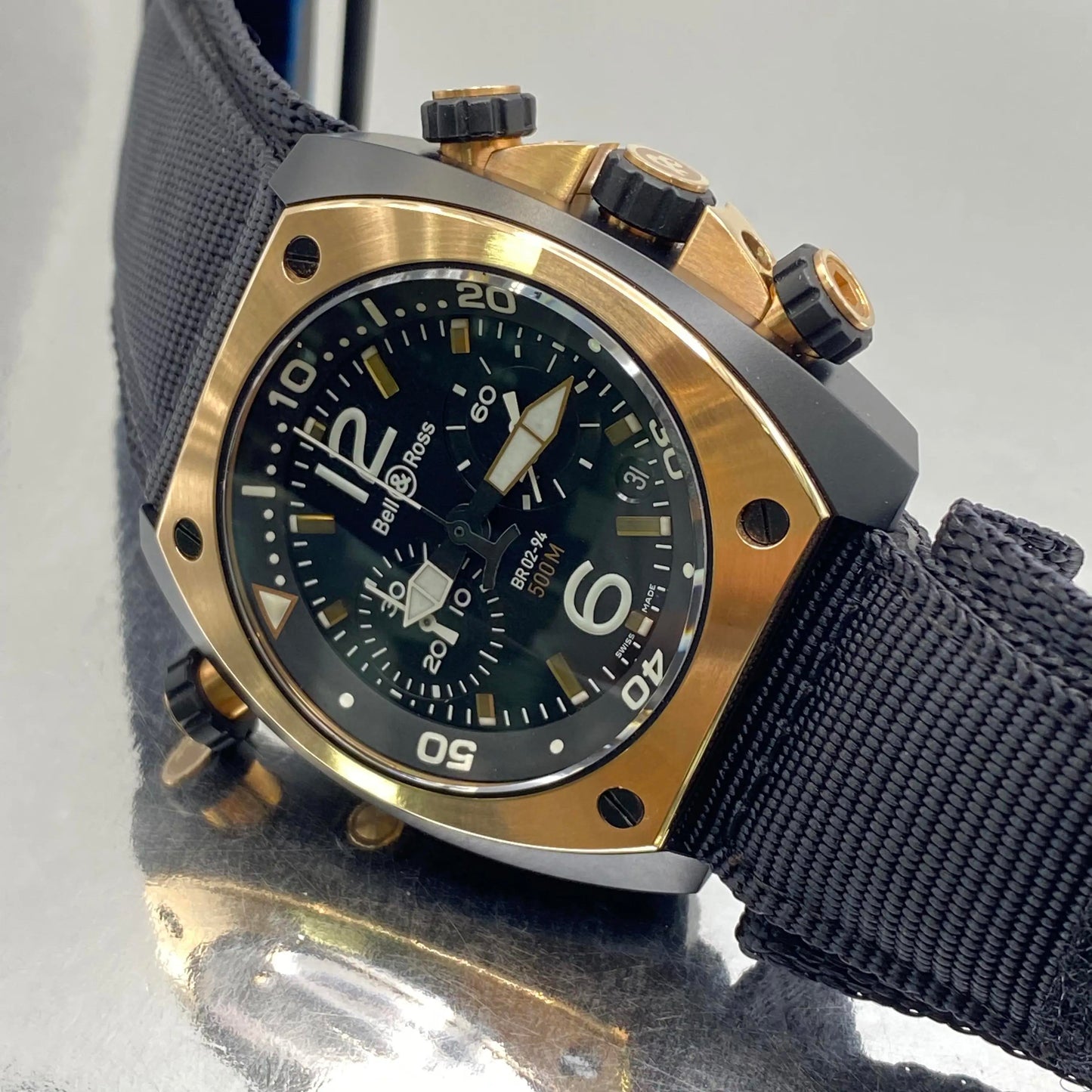 5th image of Bell & Ross Bell & Ross Marine Wristwatch, PreOwned condition
