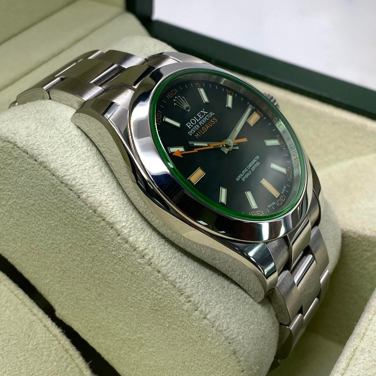 5th image of Rolex Rolex Milgauss 116400GV Wristwatch, PreOwned condition