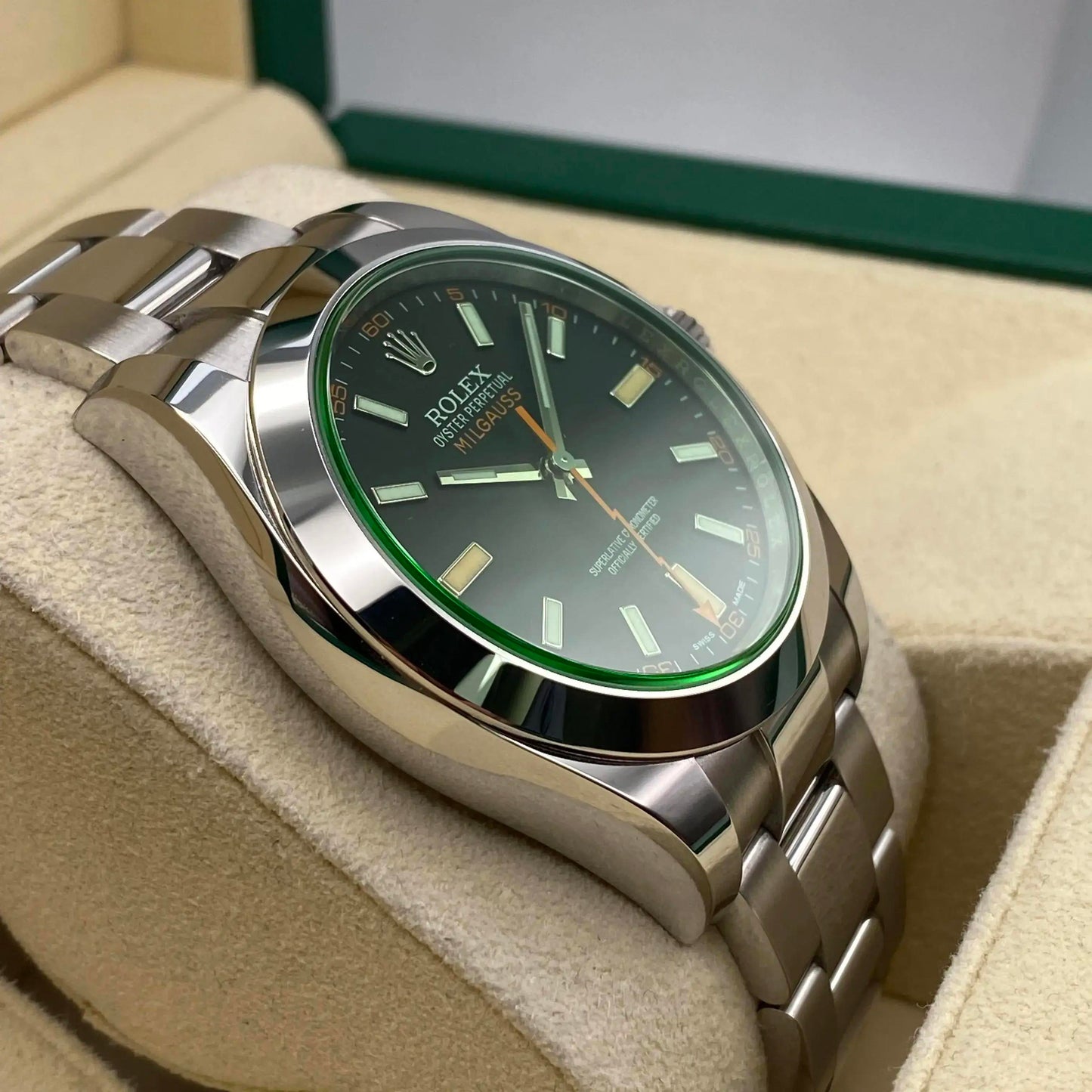 5th image of Rolex Rolex Milgauss 116400GV Wristwatch, PreOwned condition