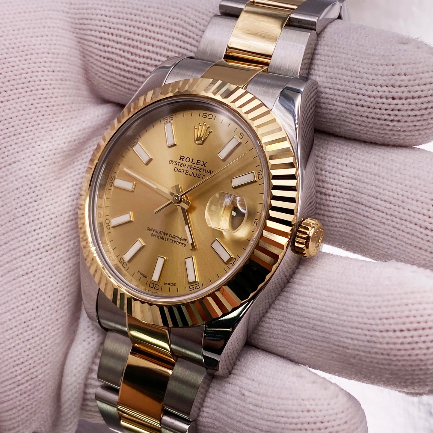 5th image of Rolex Rolex Datejust 116333 Wristwatch, PreOwned condition