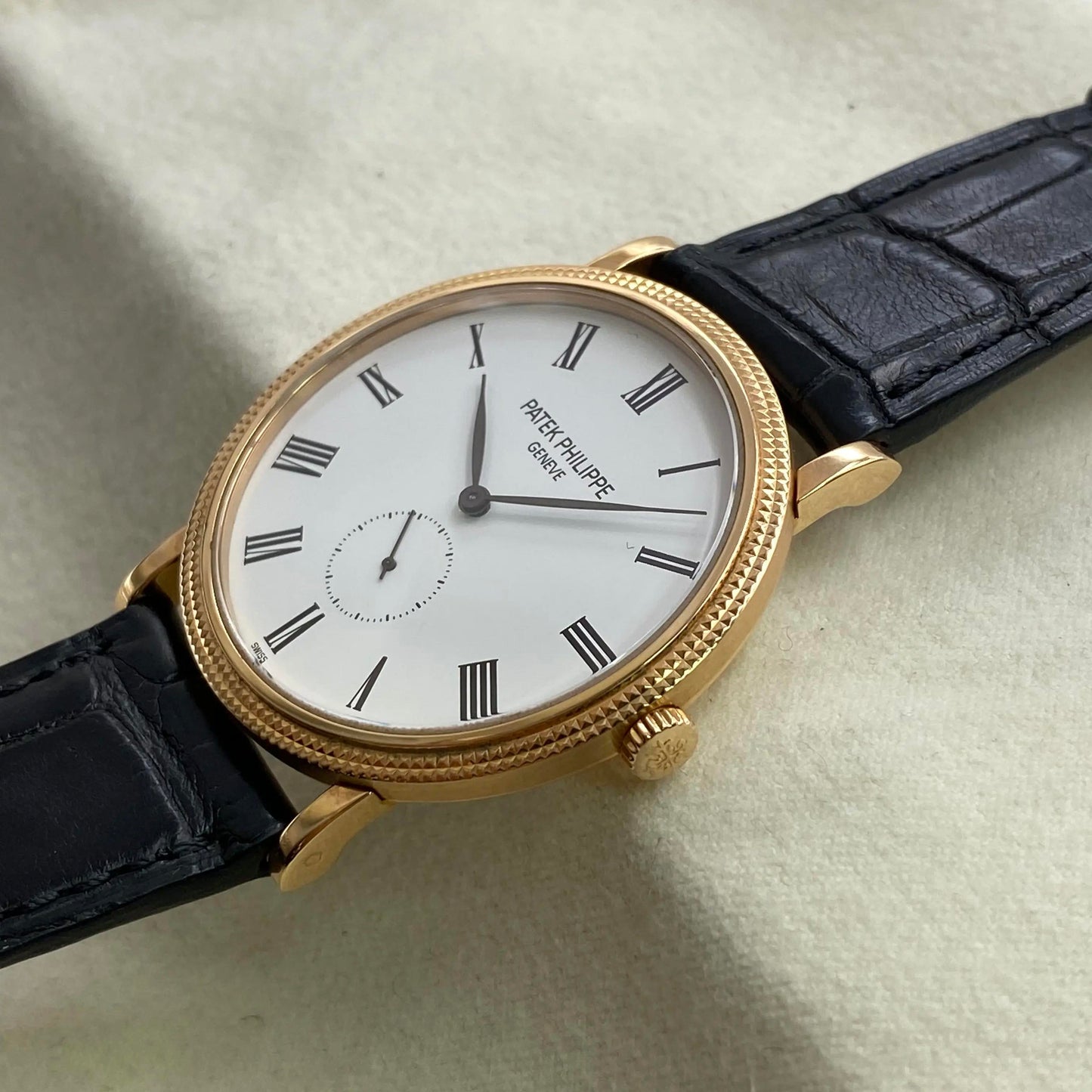 5th image of Patek Philippe Patek Philippe Calatrava Wristwatch, PreOwned condition