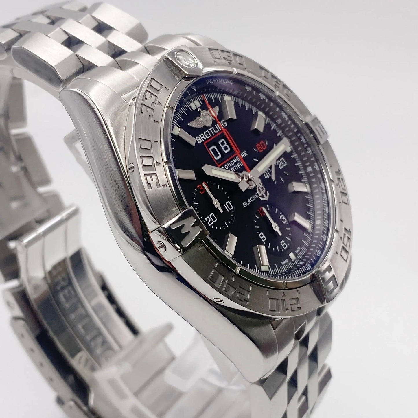 5th image of Breitling Breitling Chronomat Blackbird Wristwatch, PreOwned condition