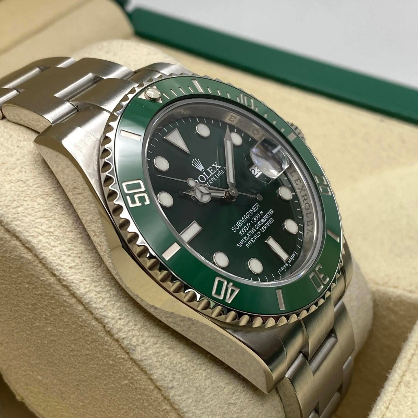 5th image of Rolex Rolex Submariner 116610LV Wristwatch, PreOwned condition