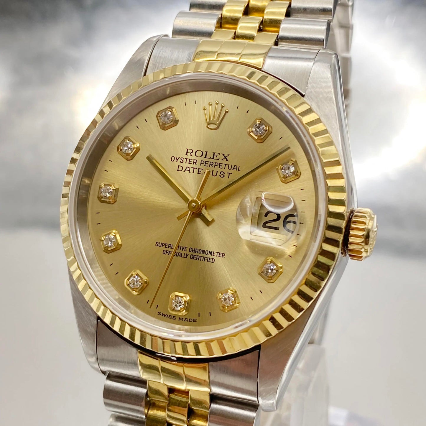 5th image of Rolex Rolex Datejust 16233 Wristwatch, PreOwned condition