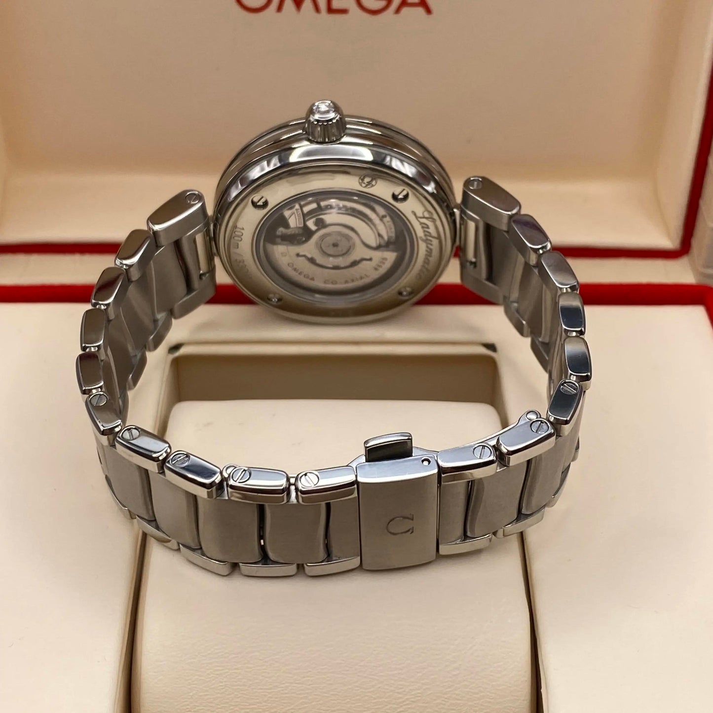 6th image of OMEGA Omega De Ville Ladymatic Wristwatch, DisplayModel condition