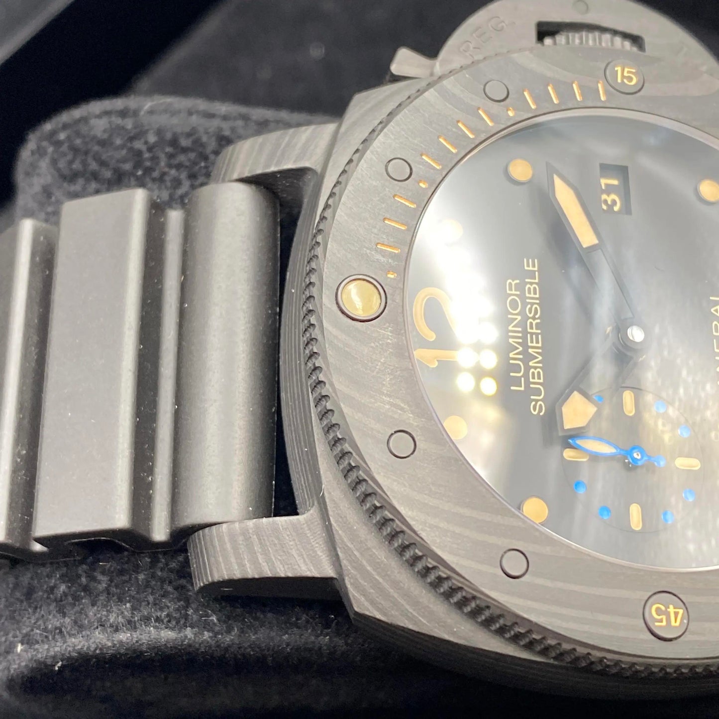 6th image of Panerai Panerai Luminor Submersible Wristwatch, PreOwned condition