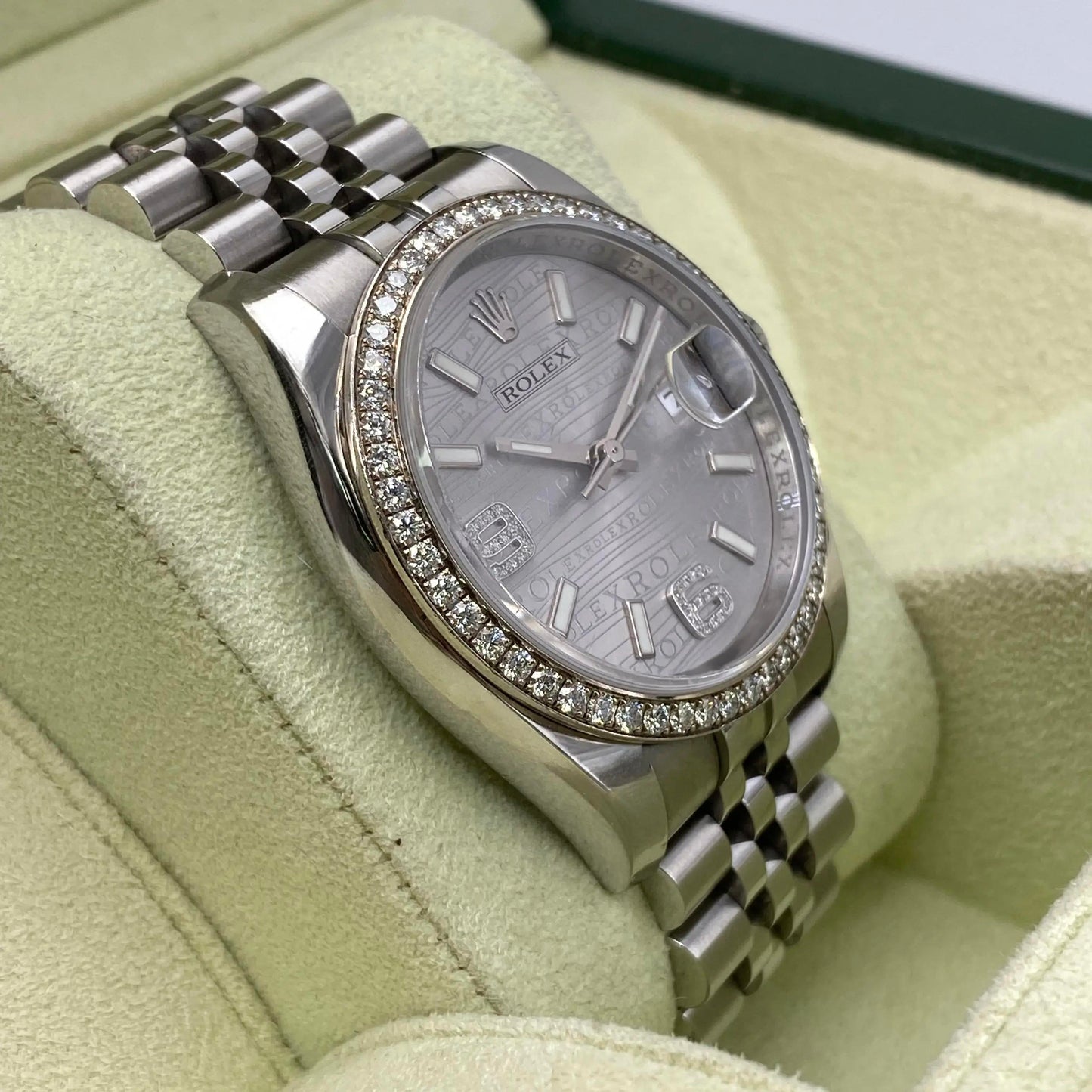 6th image of Rolex Rolex Datejust 116244 Wristwatch, PreOwned condition