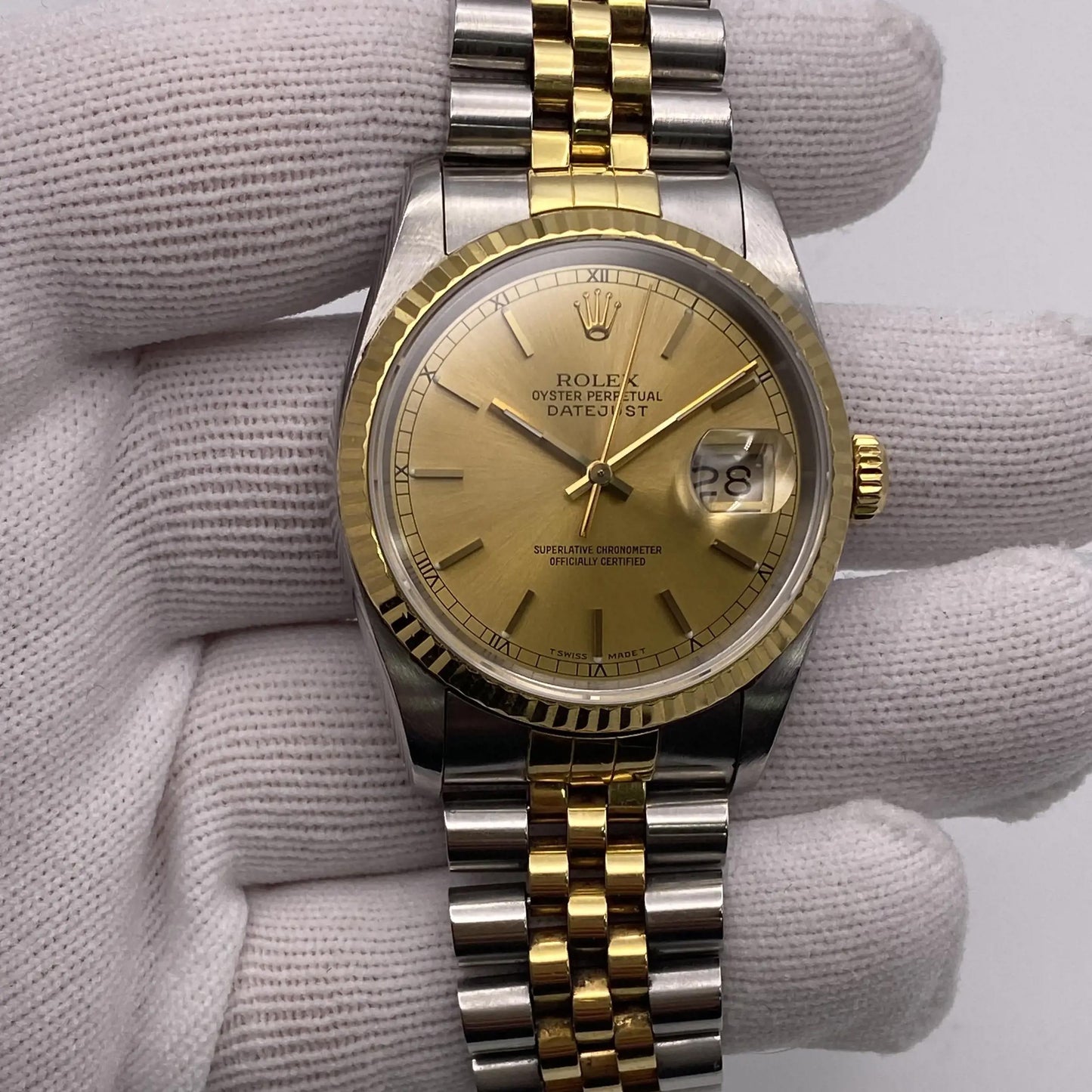 6th image of Rolex Rolex datejust 16233 Wristwatch, PreOwned condition