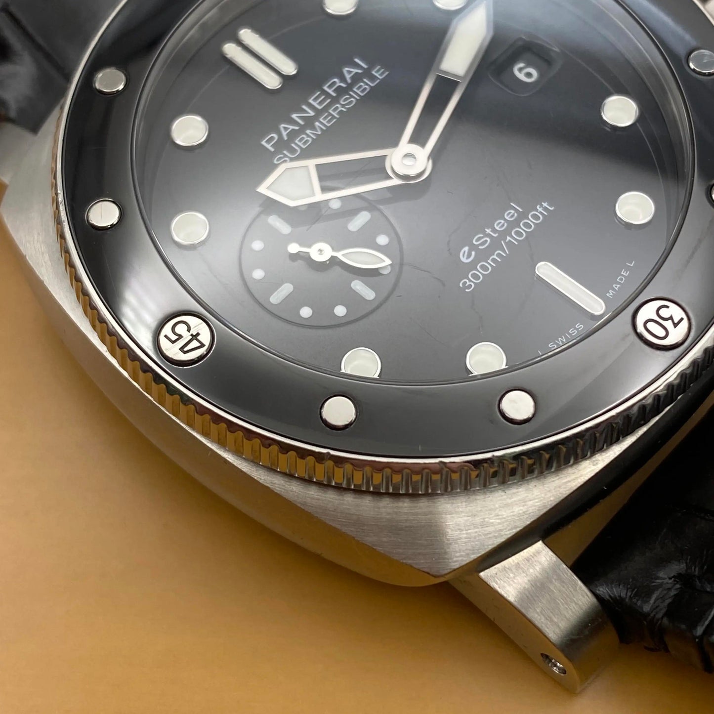 6th image of Panerai Panerai Submersible QuarantaQuattro Wristwatch, PreOwned condition