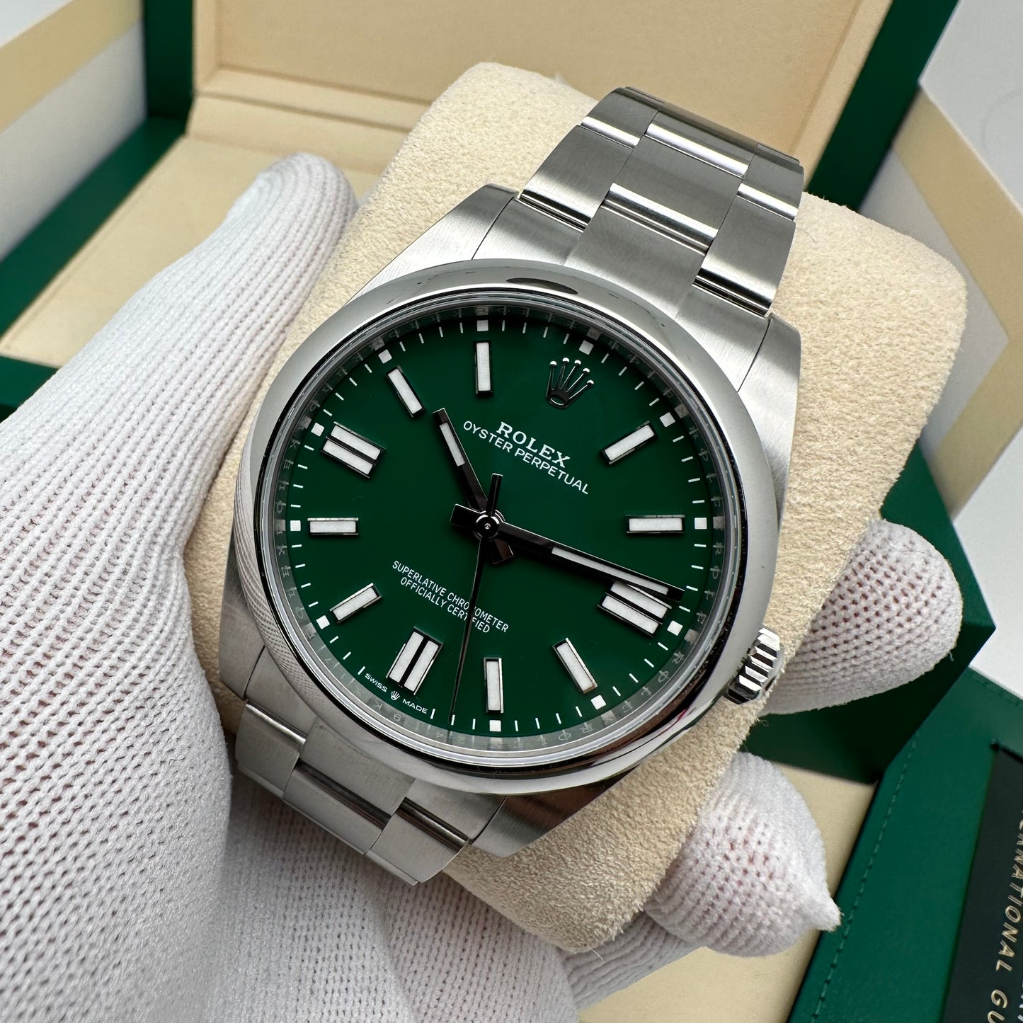 7th image of Rolex Rolex Oyster Perpetual Wristwatch, Unworn condition
