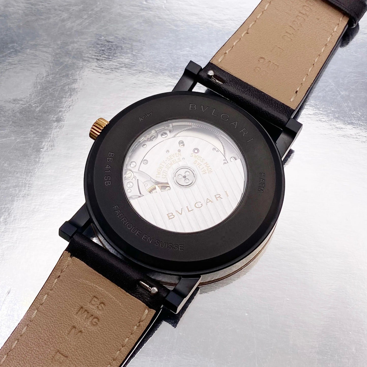 7th image of Bvlgari Bvlgari Solotempo Wristwatch, Unworn condition