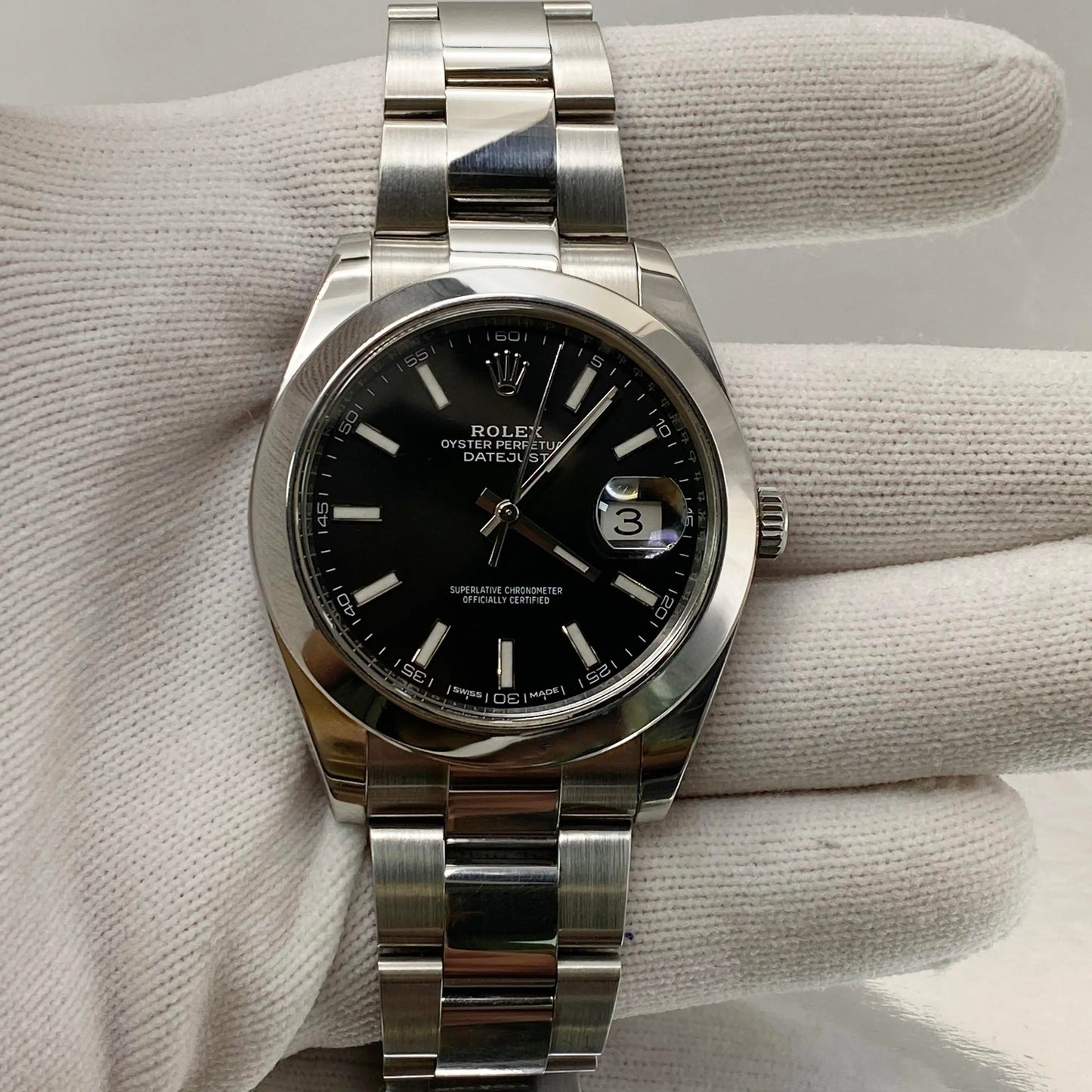 7th image of Rolex Rolex Datejust 41 116300 Wristwatch, PreOwned condition