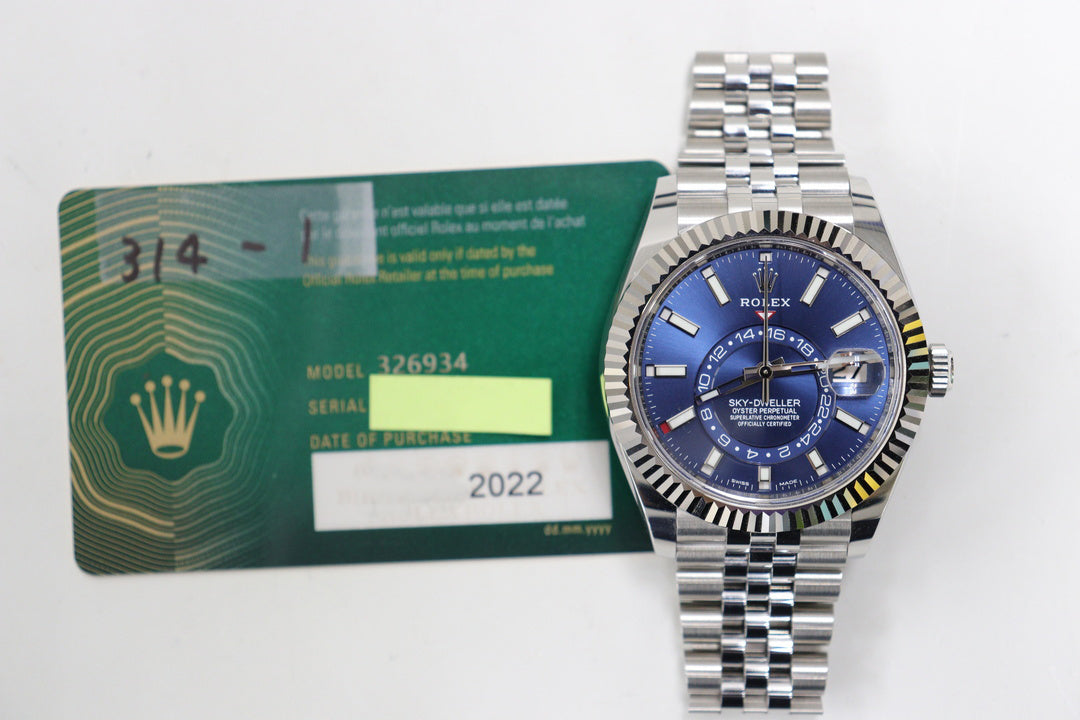 7th image of Rolex Rolex Sky-Dweller 326934 Wristwatch, Unworn condition