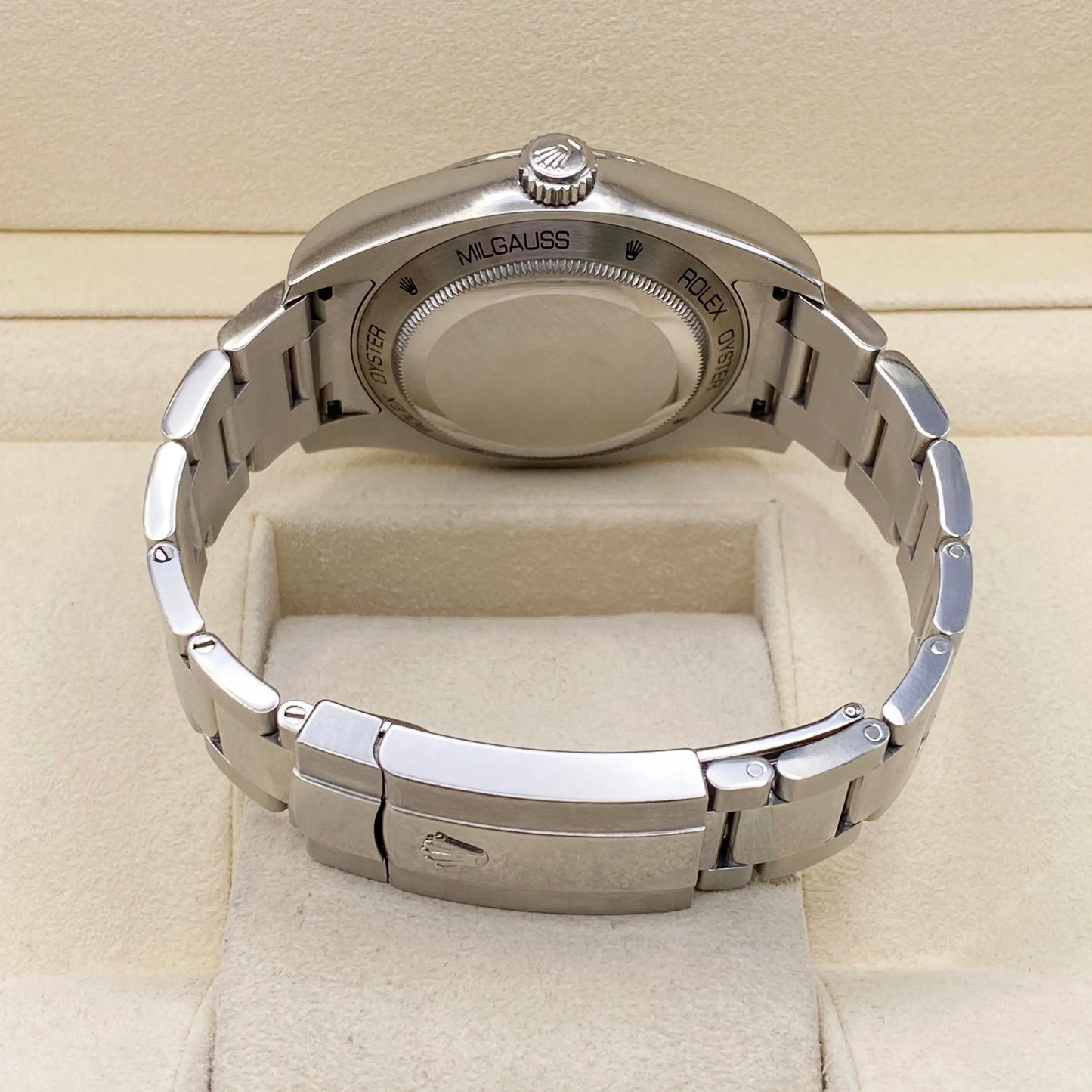 7th image of Rolex Rolex Milgauss 116400GV Wristwatch, PreOwned condition