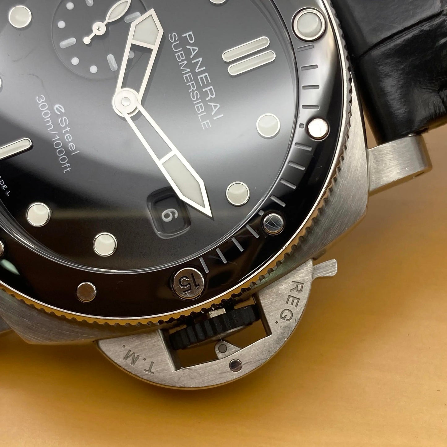 7th image of Panerai Panerai Submersible QuarantaQuattro Wristwatch, PreOwned condition