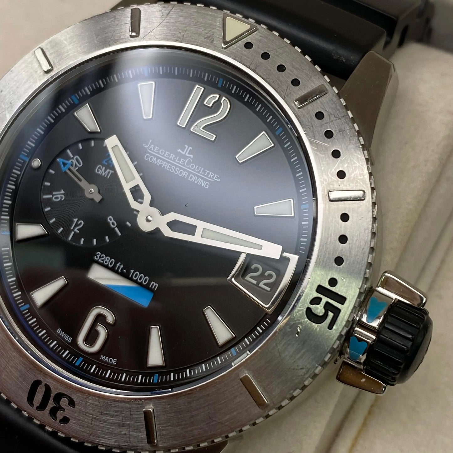 7th image of Jaeger-LeCoultre Jaeger LeCoultre Master Compressor Wristwatch, PreOwned condition