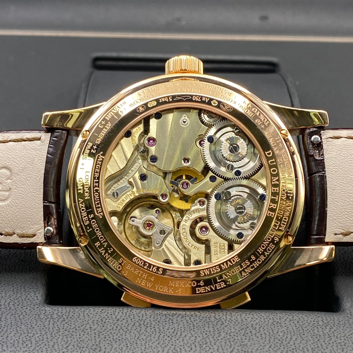 7th image of Jaeger-LeCoultre Jaeger Lecoultre Duometre Wristwatch, PreOwned condition