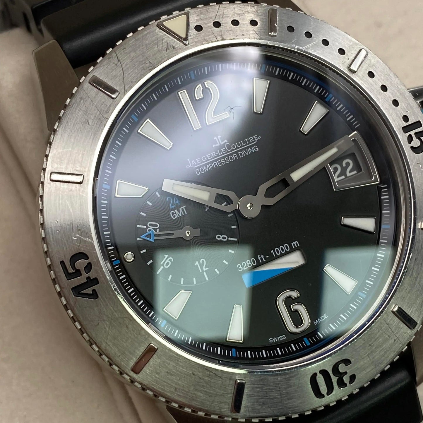 8th image of Jaeger-LeCoultre Jaeger LeCoultre Master Compressor Wristwatch, PreOwned condition