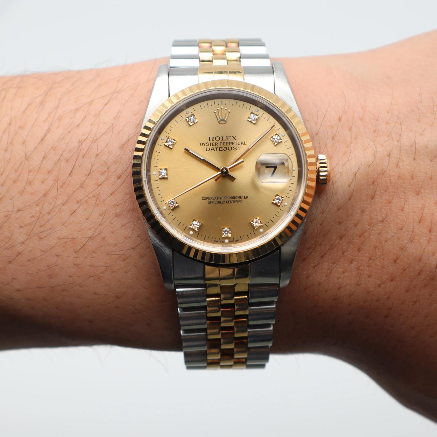 8th image of Rolex Rolex Datejust 16233 Wristwatch, PreOwned condition