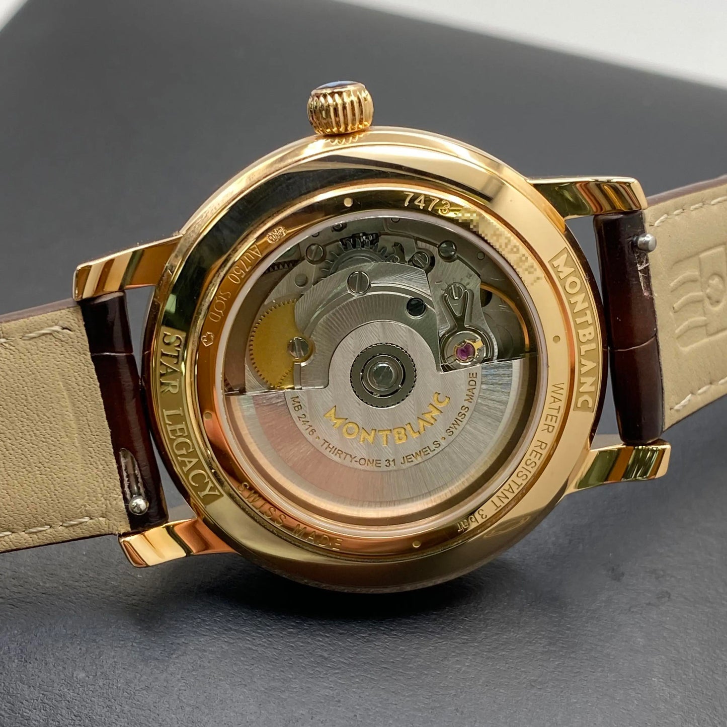 8th image of Montblanc Montblanc Star Legacy Wristwatch, DisplayModel condition