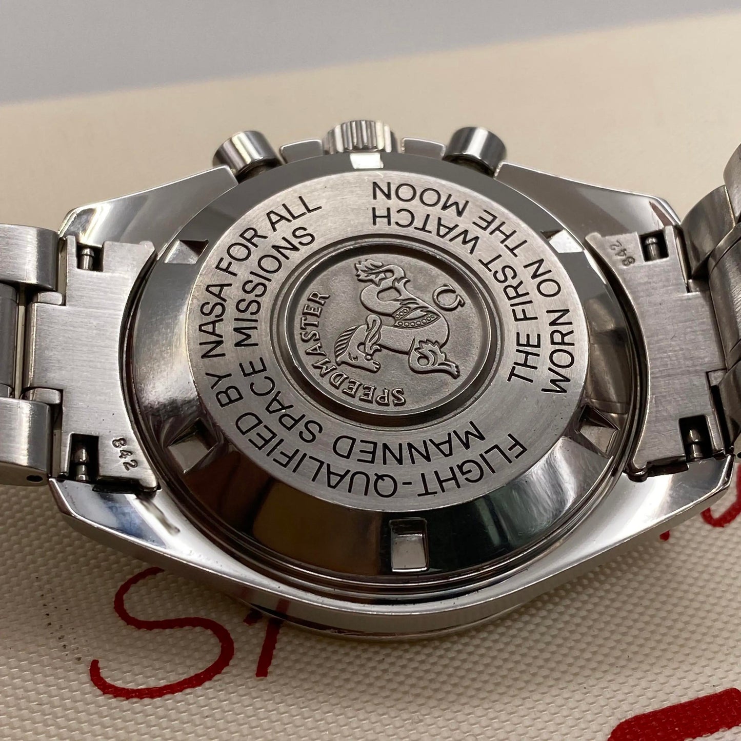 8th image of OMEGA Omega Speedmaster Moonwatch Wristwatch, PreOwned condition