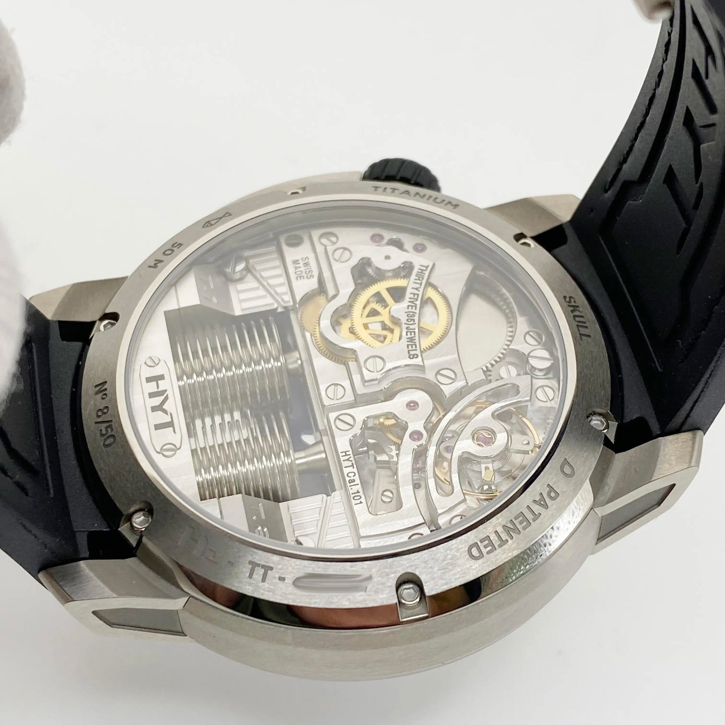8th image of HYT HYT H4 Skull Wristwatch, Unworn condition