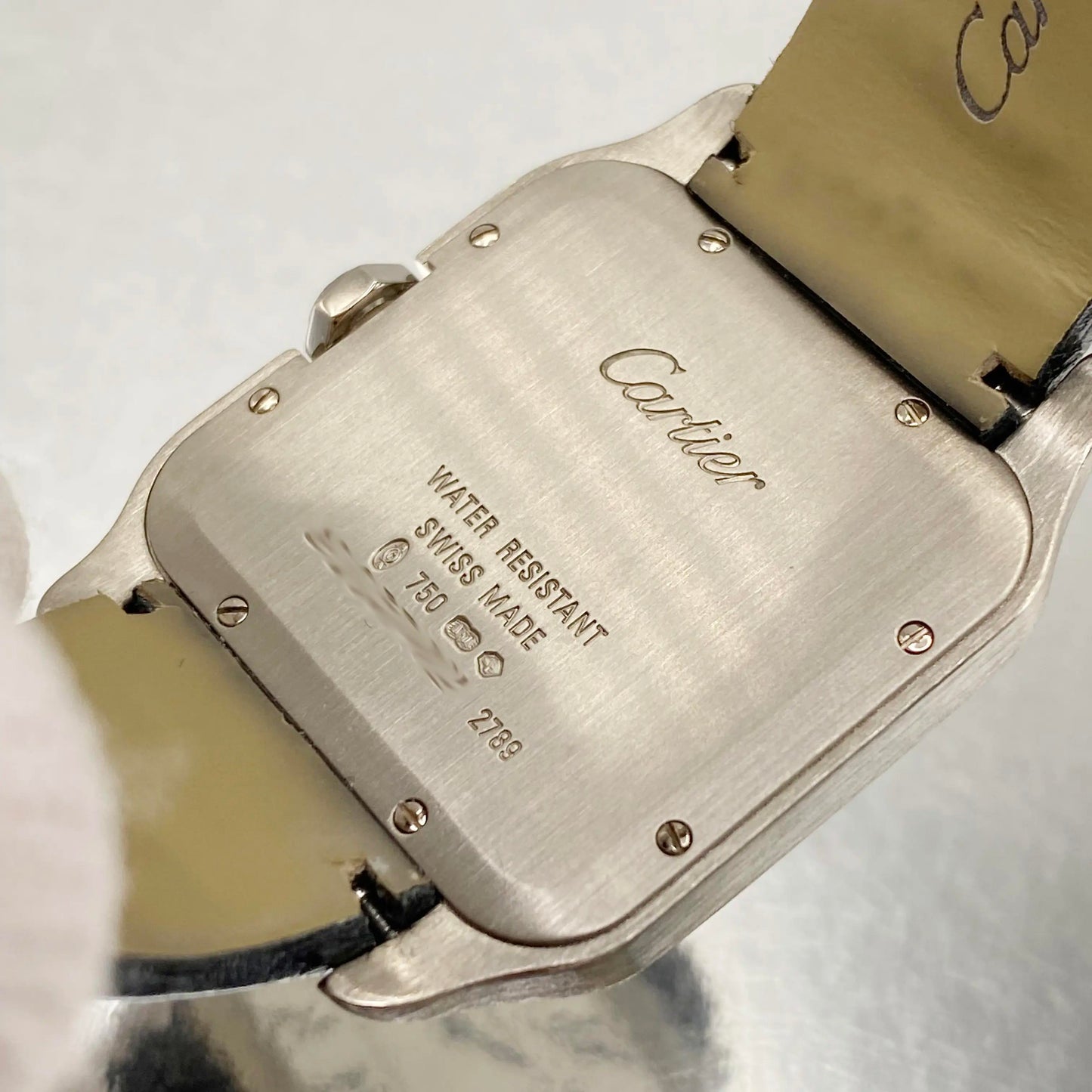 8th image of Cartier Cartier Santos Dumont Wristwatch, PreOwned condition