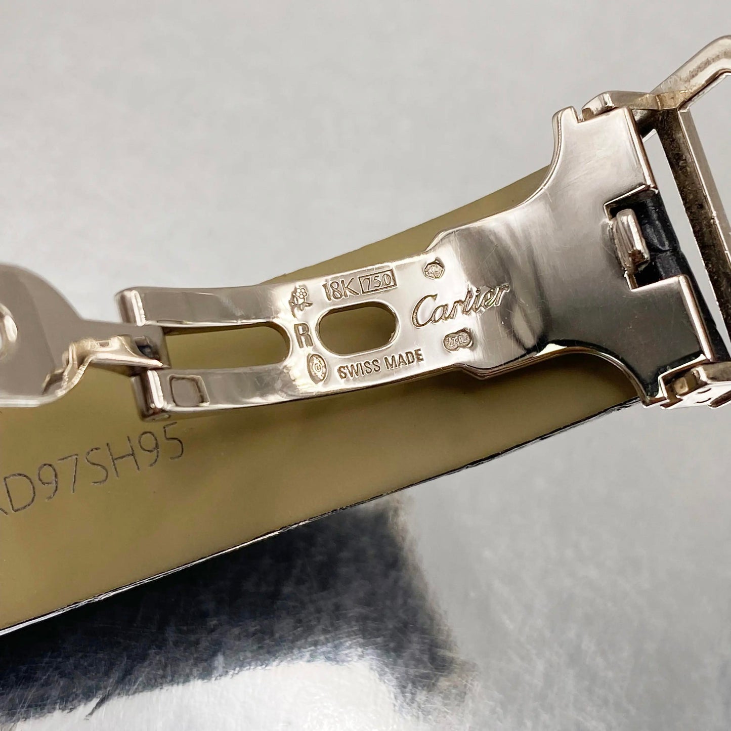 9th image of Cartier Cartier Santos Dumont Wristwatch, PreOwned condition