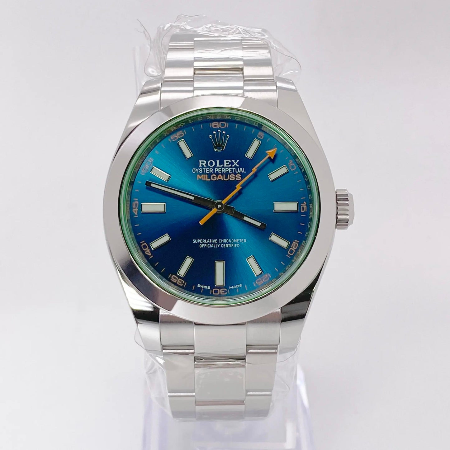 9th image of Rolex Rolex Milgauss Wristwatch, Unworn condition
